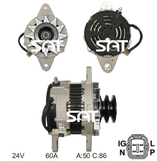Sawafuji Alternator 27040-2400 2011521910