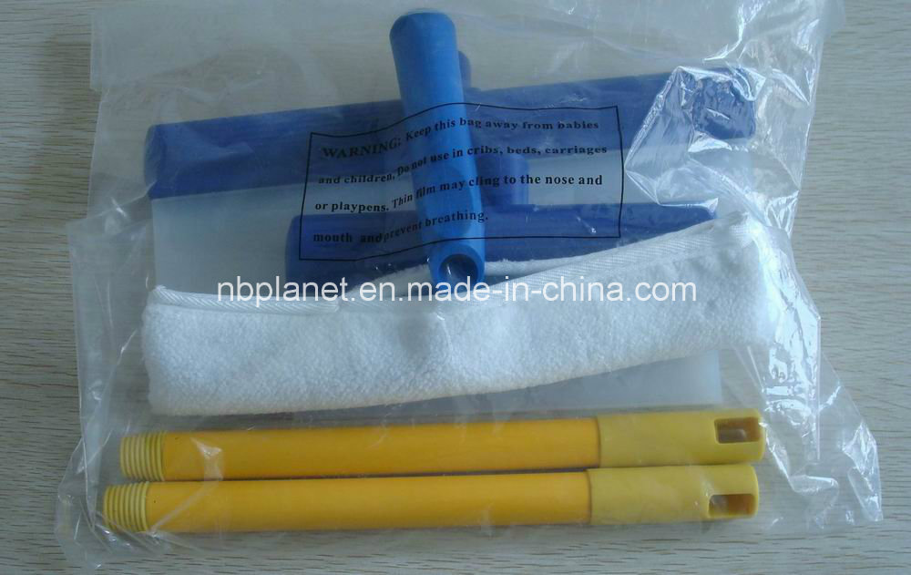 5PCS 2-Sizes Silicon Water Blade & Window Washer Set