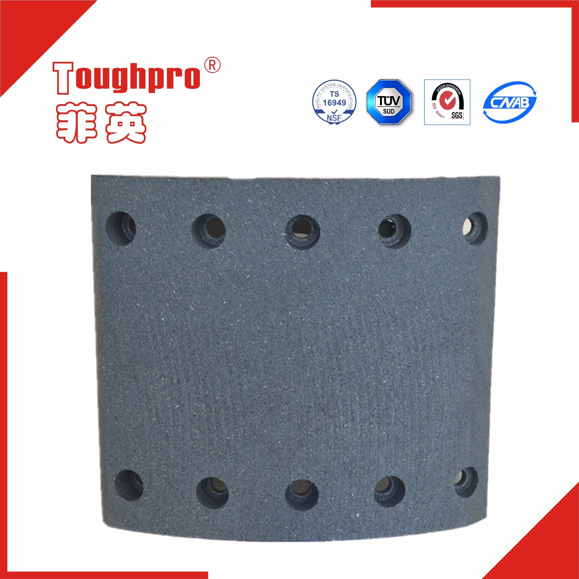 BPW Wva19032 Brake Lining (BC/36/1) BPW Truck Trailer