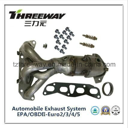 Car Exhaust System Three-Way Catalytic Converter Exhaust Manifold Cat