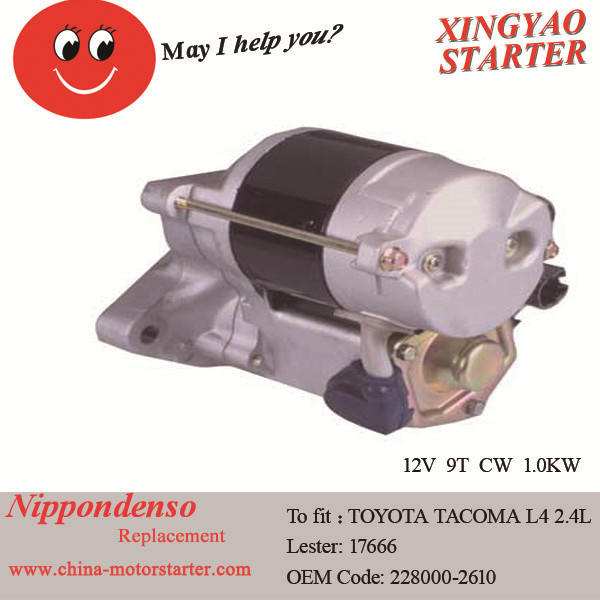 1995-1996 Car Starter Manufacture in China for Toyota Tacoma (17666)