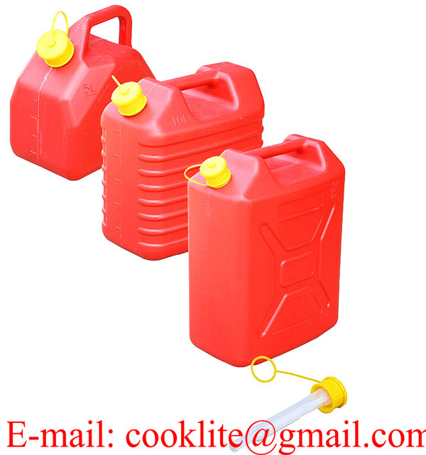 Deposito PARA Gasolina De Plastico / Tanque Garrafa Jerry Bidon Gasolina Agua Plastico