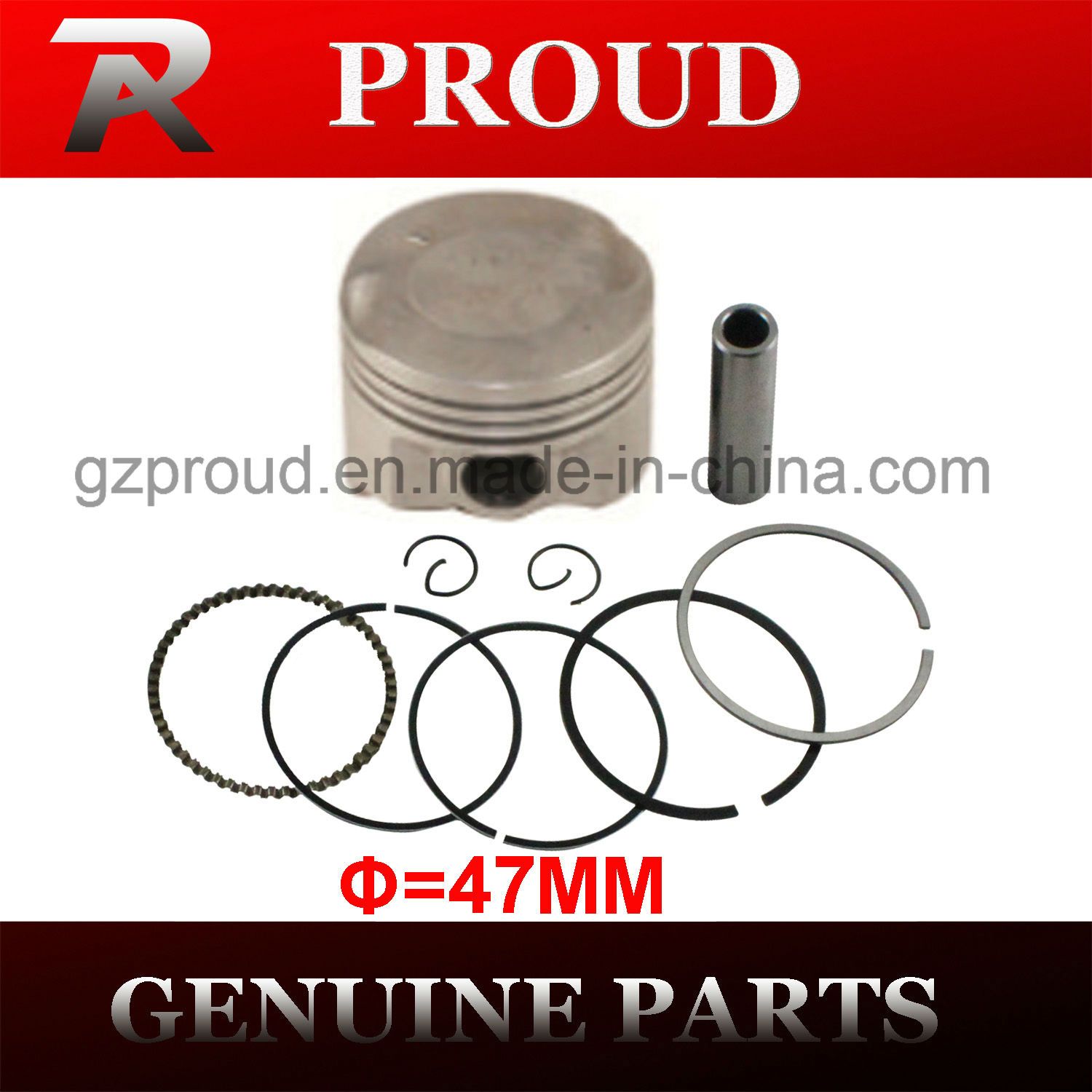 Bajaj Bm100 Piston Kit High Quality Motorcycle Parts