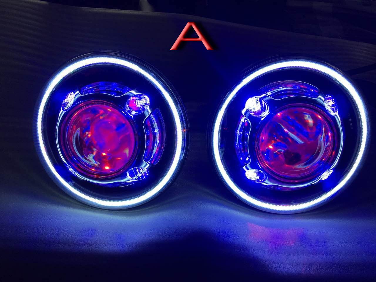 7'' Inch LED Headlight for Jeep Wrangler Tj Jk Hummer Harley