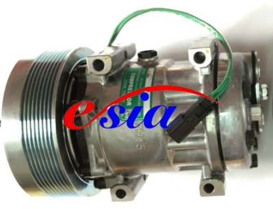 Auto Air Conditioning AC Compressor for Caterpillatr 7h15 8pk