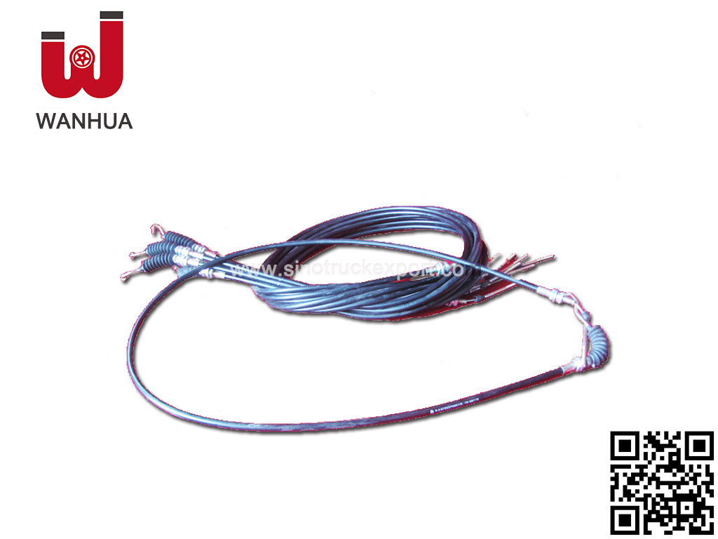 Sinotruk HOWO Spare Parts Wg9725570001 Throttle Cable Assembly