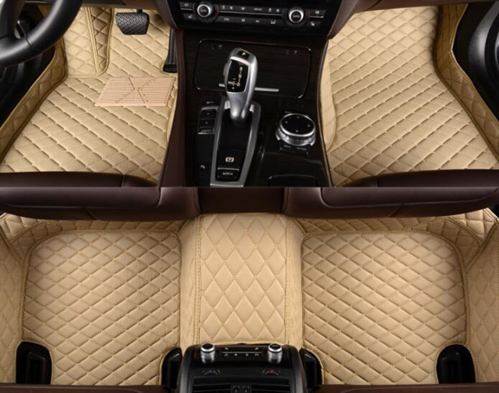  XPE Leather Car Mats 2015-2017 for Ford Escort 5D