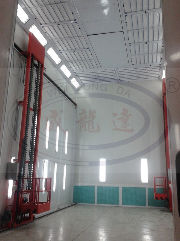 Transformer Industrial Spray Booth (3D lift)