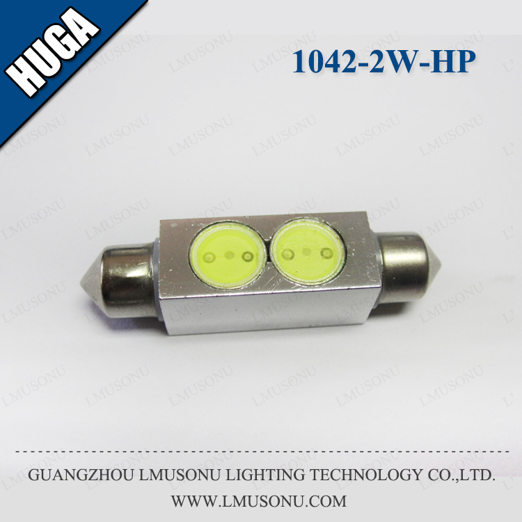 1042 2W High Power LED Dome Festoon Bulb Lamp