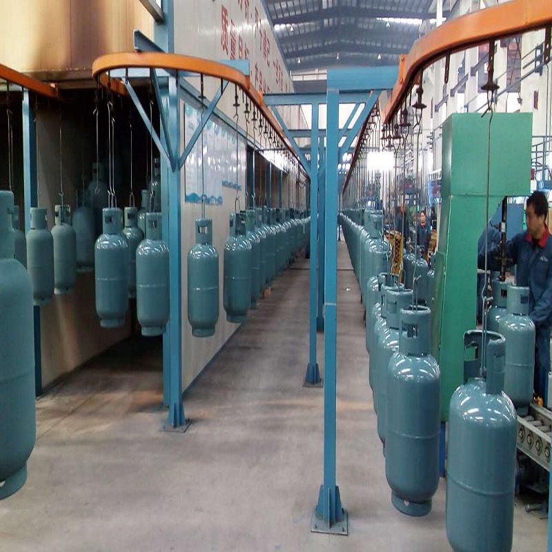 Powder Coating Line for 12.5kg/15kg LPG Gas Cylinder Manufacturing Equipments