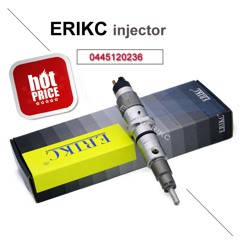 0445120236 Bosch Diesel Piezo Pump Injector 0 445 120 236 Bosch Original Fuel Inyectore 0445 120 236 for Komatsu Cummins