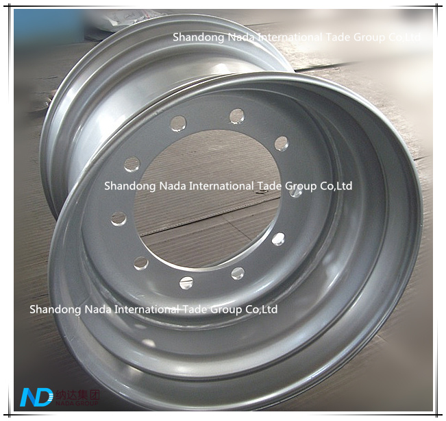 20.50X14.00 Tubeless Rim TBR Truck Steel Wheel with Ts16949/ISO9001: 2000