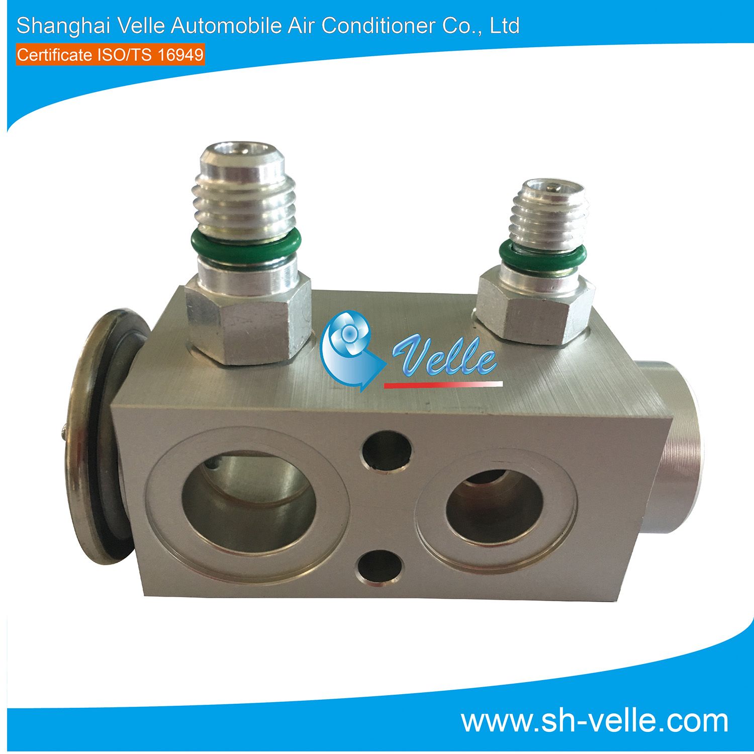 Aluminum Thermal Expansion Valve for Auto AC System Berg OE#1000463486