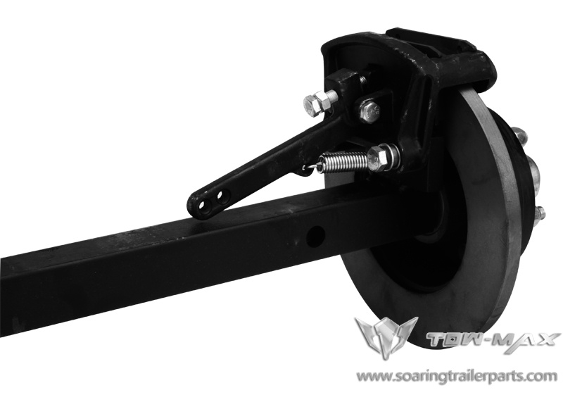 Trailer Axle with Mechanical Brakes