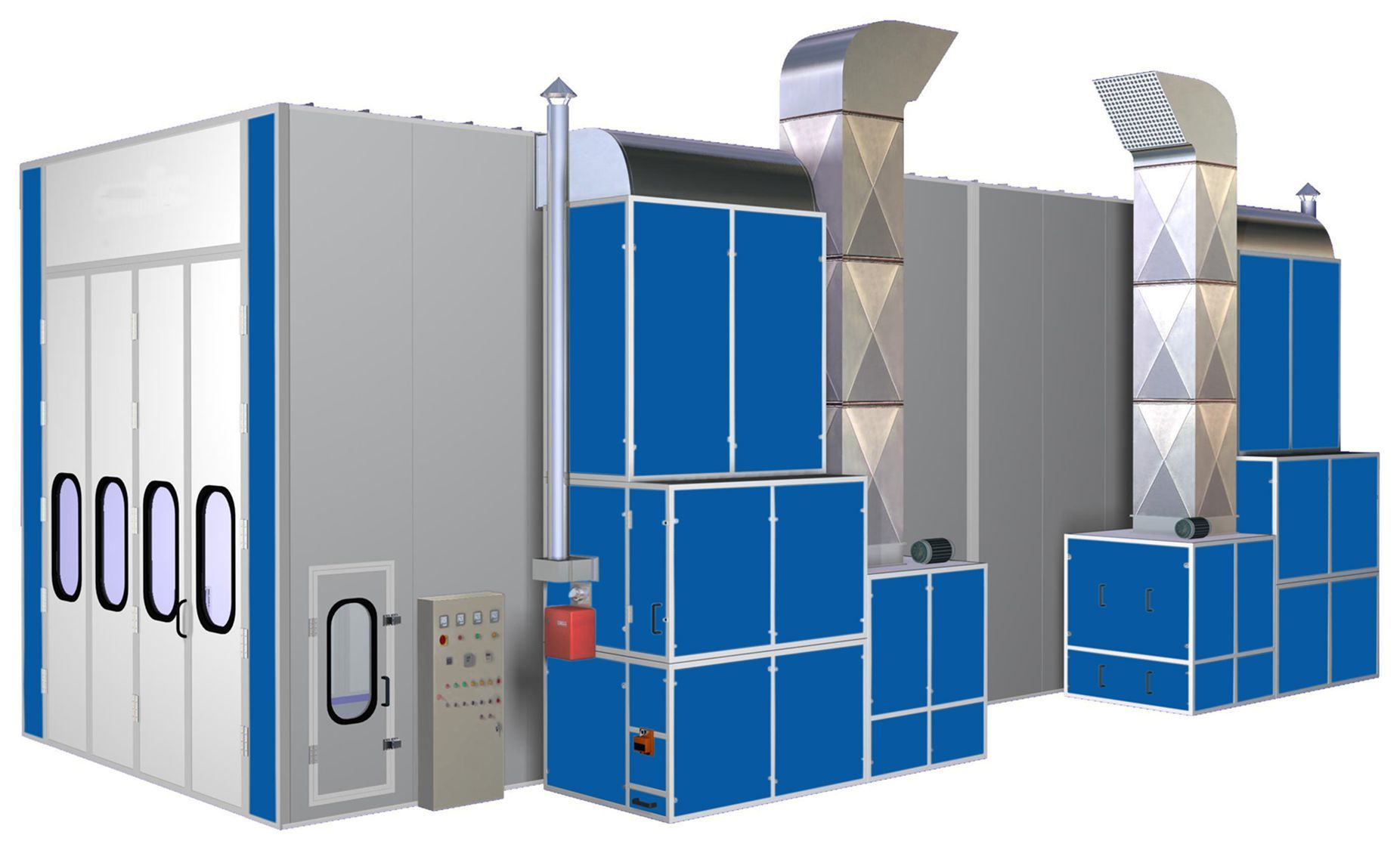 Customized Good Price Bus Spray Booth for Sale