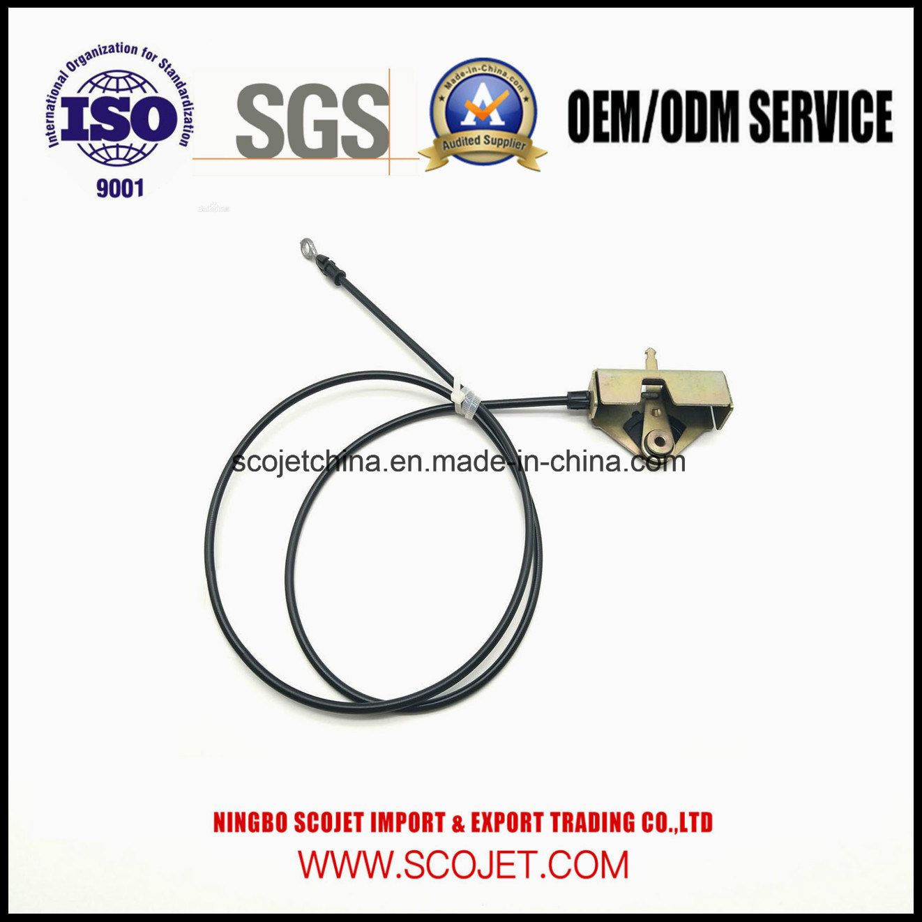 OEM High Quality Control Cable with Die Casting Brake