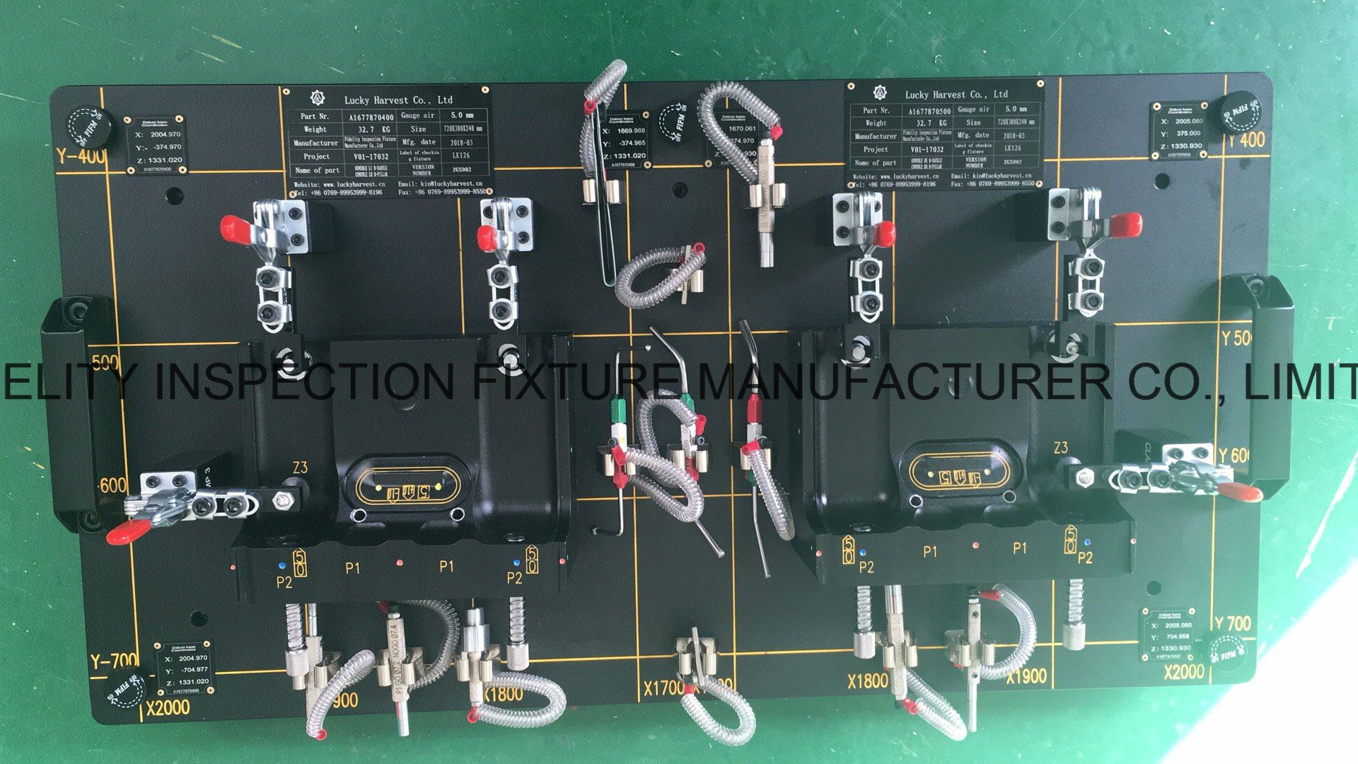 Customized Checking Fixture/Gauge/ Jig for Konsole Li B Saeule Console Lh B Pillar