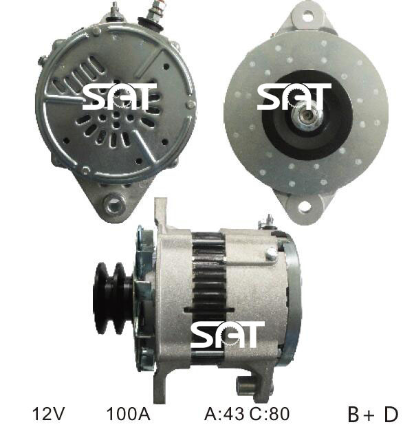 Nippondenso Alternator ME170495 101211-8261