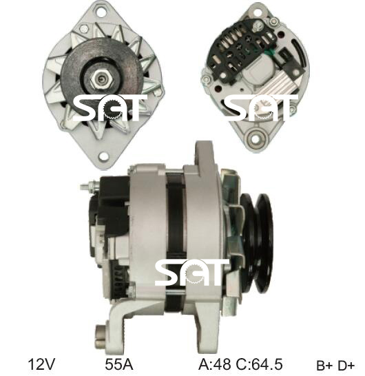 Marelli Alternator 63320024 Ca642IR 23695