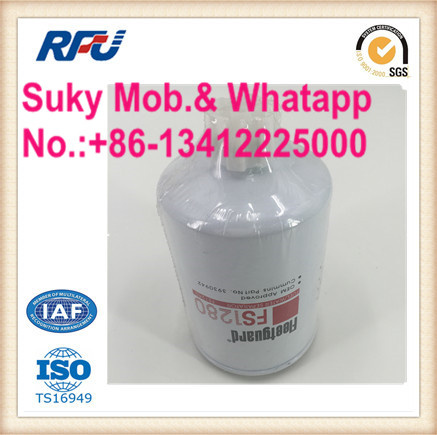 Fs1280 High Quality Fleetguard Oil Filter for Cummins Engine