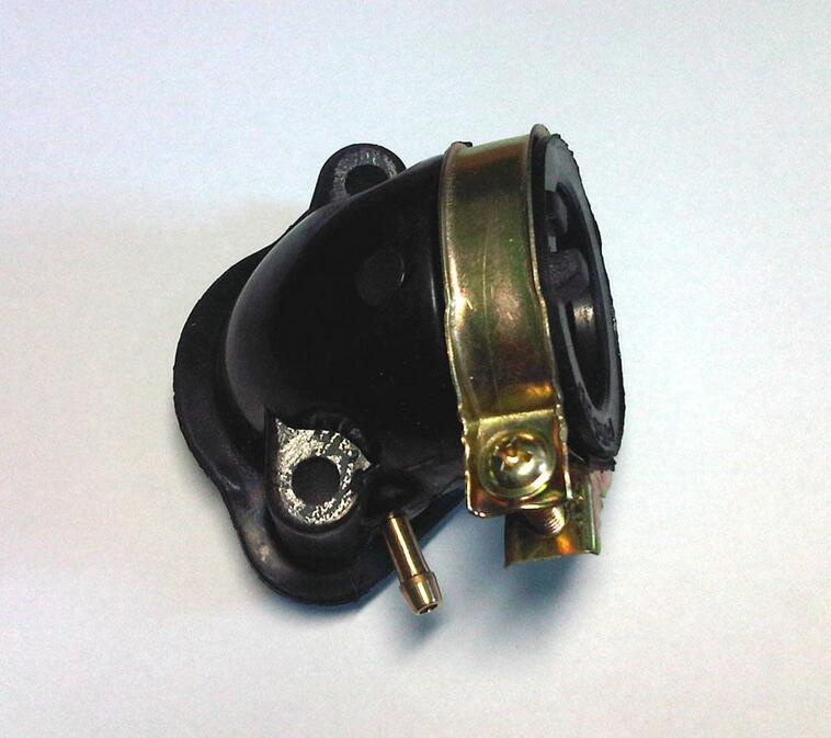 Carburetor Intake Manifold One Vacuum Fitting for Gy6 125cc Scooters