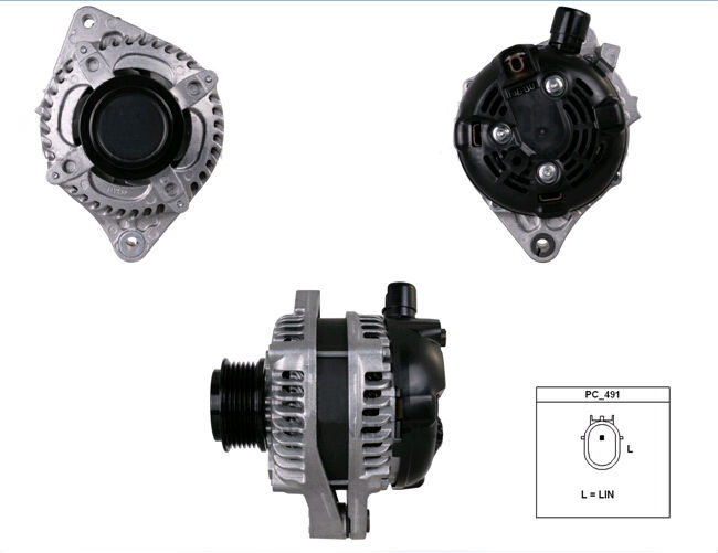 12V 135A Alternator for Denso Acura Lester 11670 104211-8300