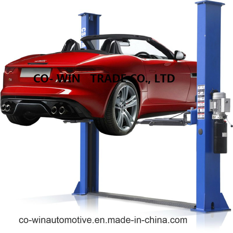Asymmetrical 4 Tons 2 Post Car Lift with Manual Release