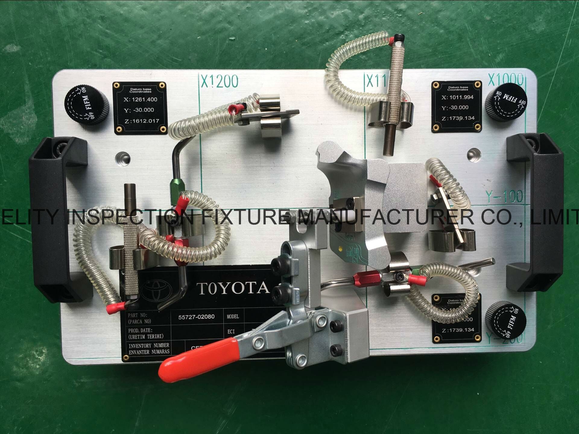 Customized Checking Fixture/Jig/Gauge for Toyota Metal Parts with CMM Accessibility