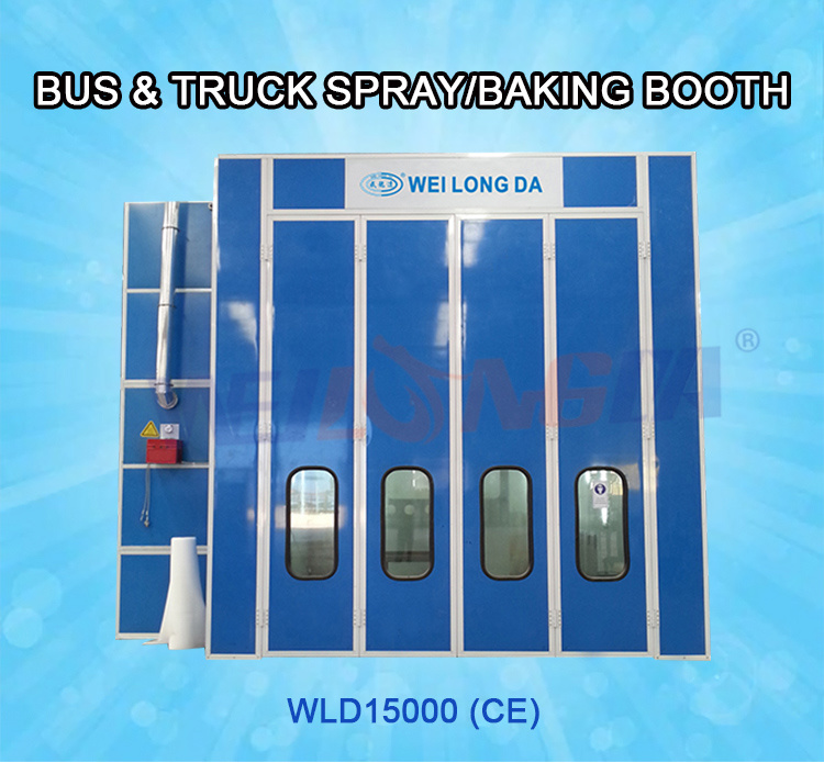 Wld15000 Natural Gas / LPG Burner Truck and Bus Spray Booth