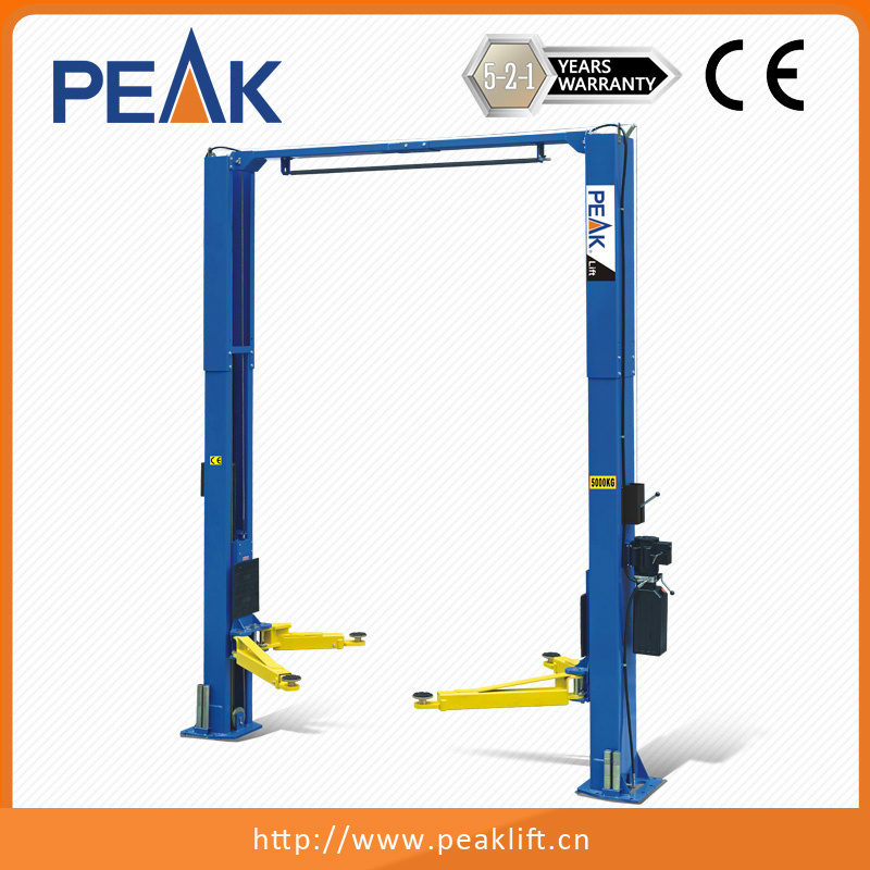 5000kg Extra Height Two Columns Automobile Hoist (211CH)