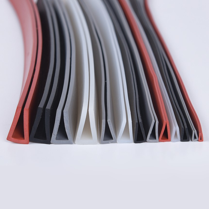 Silicone Rubber Edge Trim U Profile