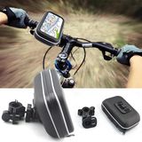 Cell Phone Holder 4.3 -Inch Motorized Bicycle GPS Mobile Phone MP4 Waterproof EVA Bag Stand Phone Holder