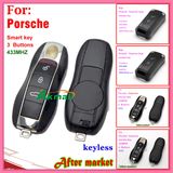 Smart Remote Key for Auto Porsche 433MHz Keyless with 3 Buttons