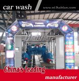 China Brand Tx-380A Aumatic Tunnel Car Wash Machine with Conveyor System