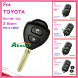 Remote Key for Toyota with 3 Button 315MHz Used for USA Fccid Gq43vt14t OE #89742-AA030