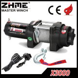 12V 3000lbs Cable Pulling Electric Winch for ATV/UTV