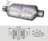 Exhaust Performance Catalytic Converter Euro4 for Small Cars & Trucks