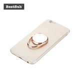 Rotating Mobile Phone Ring Holder (Rose Gold)