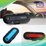 V4.1 Multipoint Bluetooth Handsfree Car Kit Visor Clip Speakerphone with English French Spanish Italian 4 Languages
