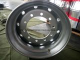 Factory Supply 22.5X11.75 Tubeless Heavy Truck Wheel, Steel Truck Wheel Spoke, Tubeless Steel Truck Wheel