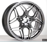 18 Inch Car Alloy Wheel with PCD 5X100/114.3