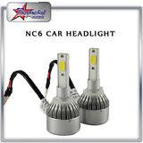 Wholesale High Power 40W 4000lm C6 H7 COB LED Headlight for Car Motorcycle Truck