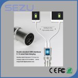 5V 3.1A Metal USB Car Charger 2 in 1 Car Charger