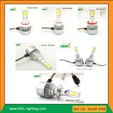 C6 LED Headlight H1 9006 COB Brightest LED Headlight for Cars