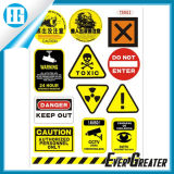 Customized Warning Signs Stickers for Sale