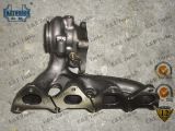RHF3 with Integrated Exhaust Manifold Turbine Housing Fit Turbo Vp58