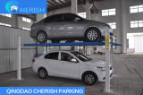Perfect Quality Single Cylinder Hydraulic Four Post Car Parking Lift