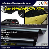 5% Black 1.5mil, Scratch-Resistant 2plys Car Window Film, Solar Window Film, Window Tint Film