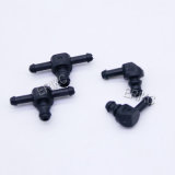 Erikc Common Rail Injector Return Oil Backflow Pipe Connector Iron Two Way and Tee Joint Fitting for Bosch Injectors