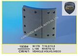 Hot Sale Brake Lining for Heavy Duty Truck (CW/4/1)